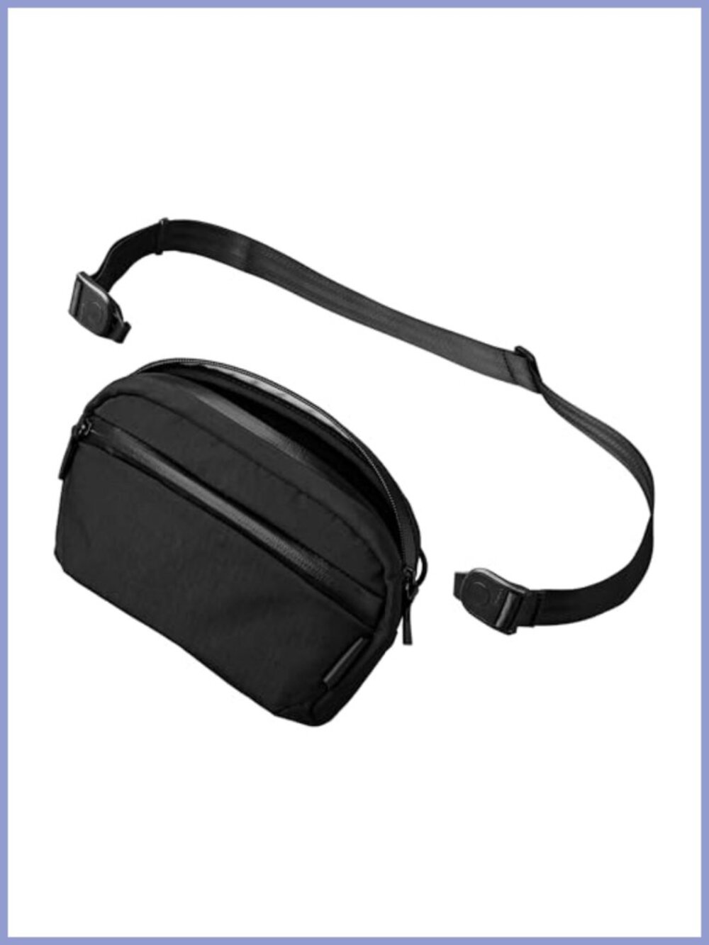 Sling Bag Crossbody Minimalist EDC 1L Recycled Ripstop Unisex